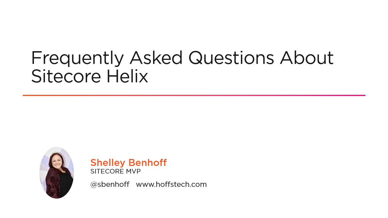 Helix FAQs