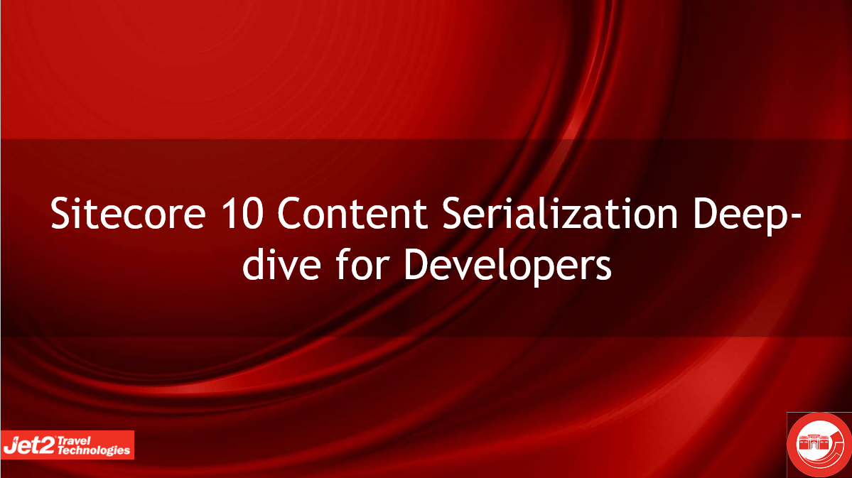 Sitecore 10 Content Serialization