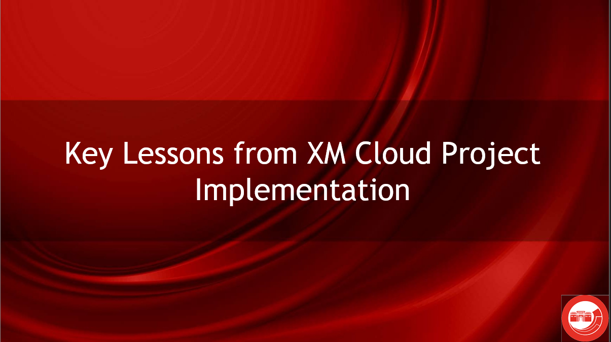 XMCloud Project